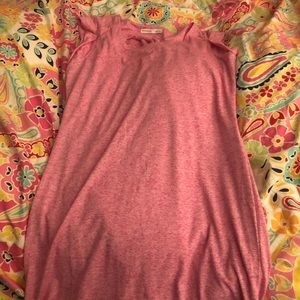 Athleta pink jersey dress